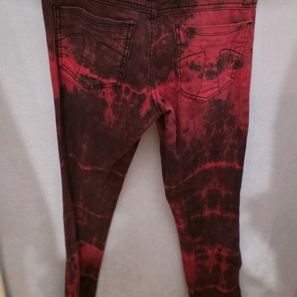 Tripp NYC Red and Black Women Jeans - Picture 3 of 3